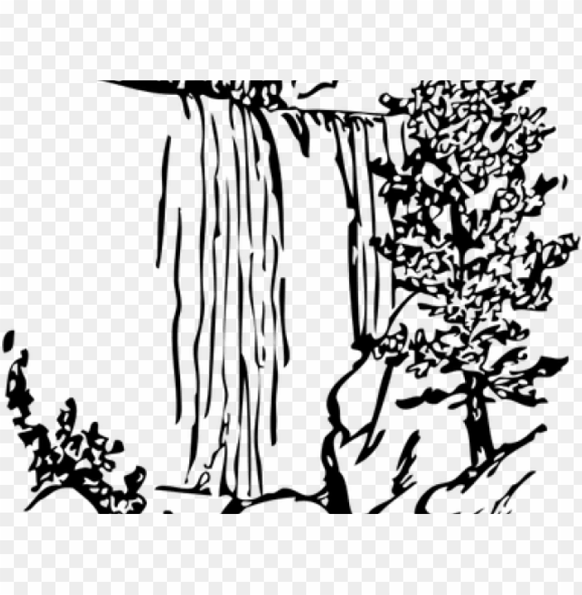 clipart free waterfalls