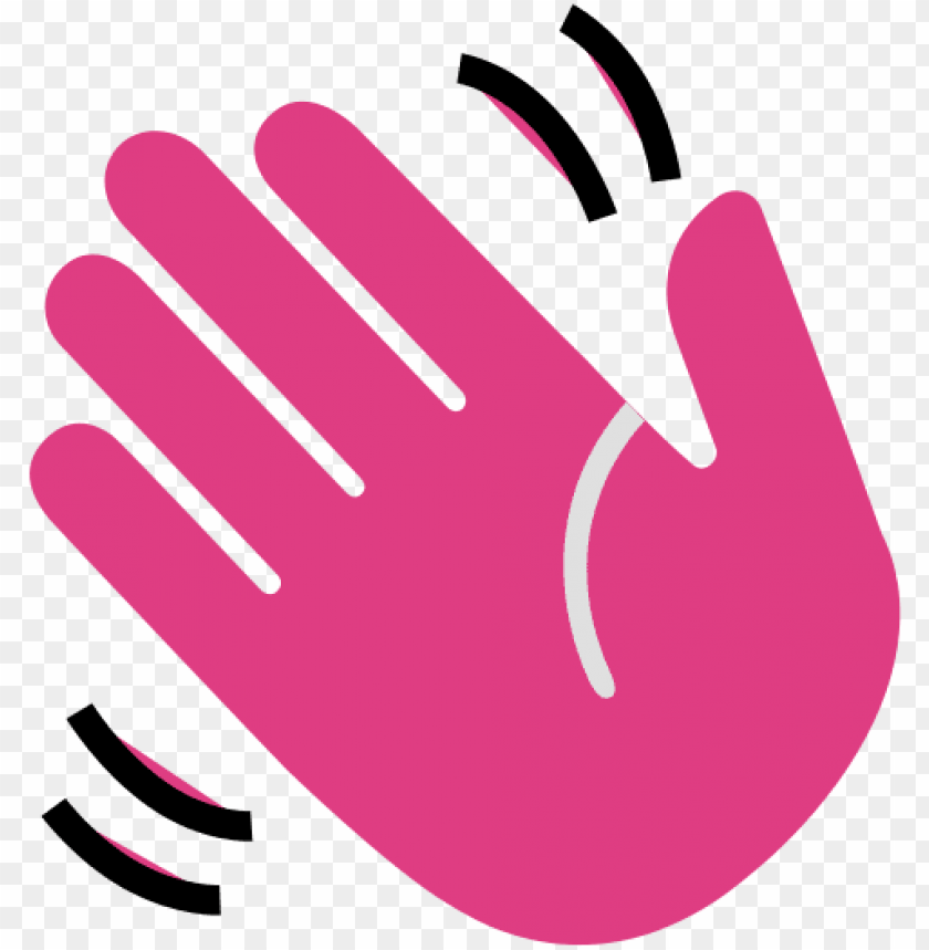 Download Waving Hand Emoji Android Png Free Png Images Toppng