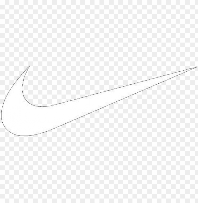 Download White Nike Swoosh Png Graphic Royalty Free Nike Logo White Png Free Png Images Toppng