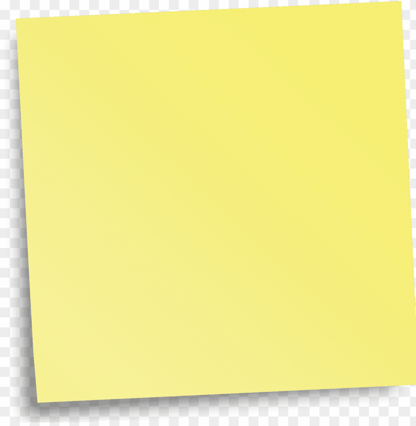 Yellow Paper PNG Transparent Images Free Download