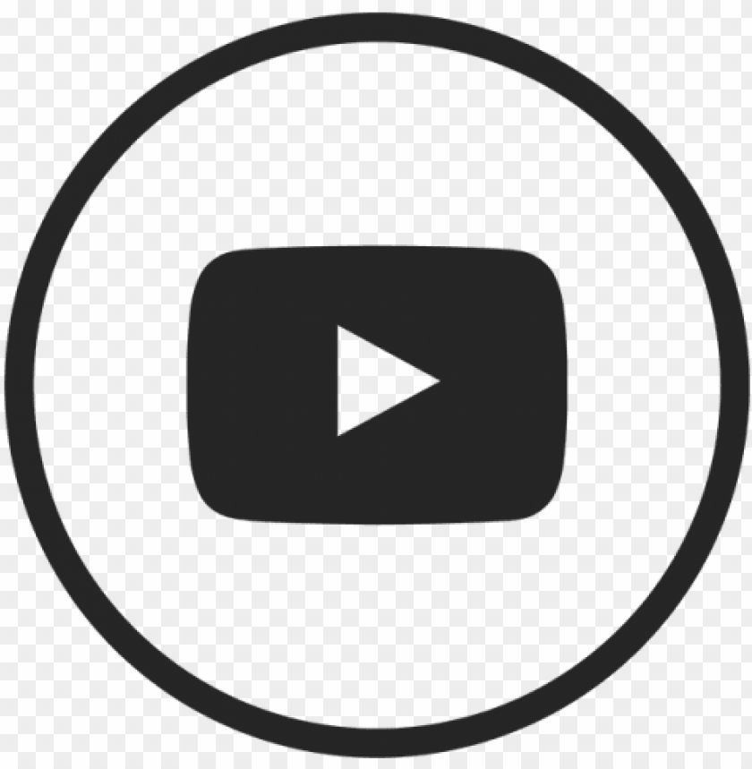 Download Youtube Icon Youtube Black White And Vector Youtube Icon White Png Free Png Images Toppng