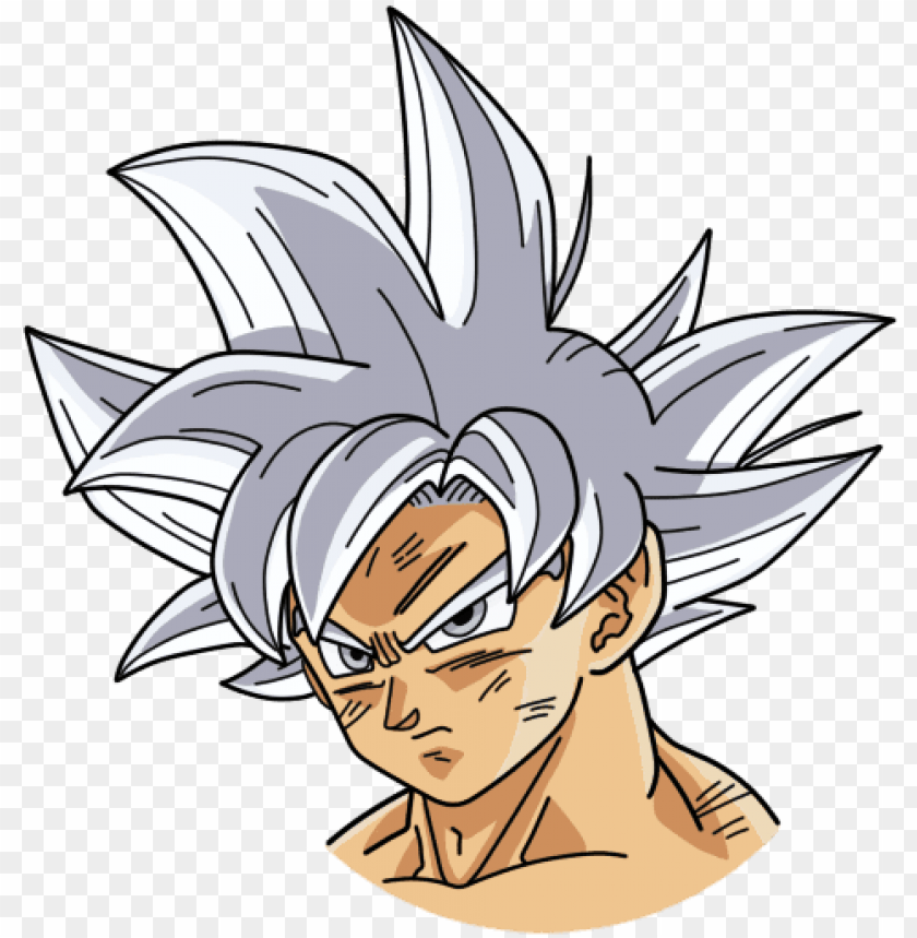 Free Download HD PNG 155 Kb Png Goku Ultra Instinct Hair PNG 