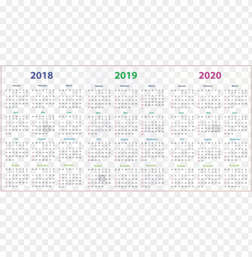 Free download | HD PNG 2018 2019 calendar png png images background ...