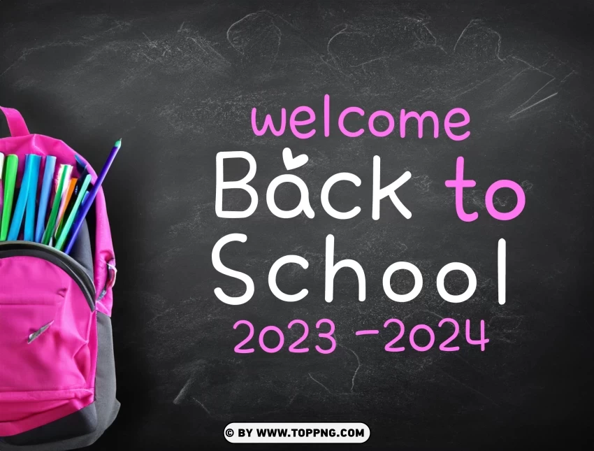 Free download HD PNG 2023 2024 school year hd back background