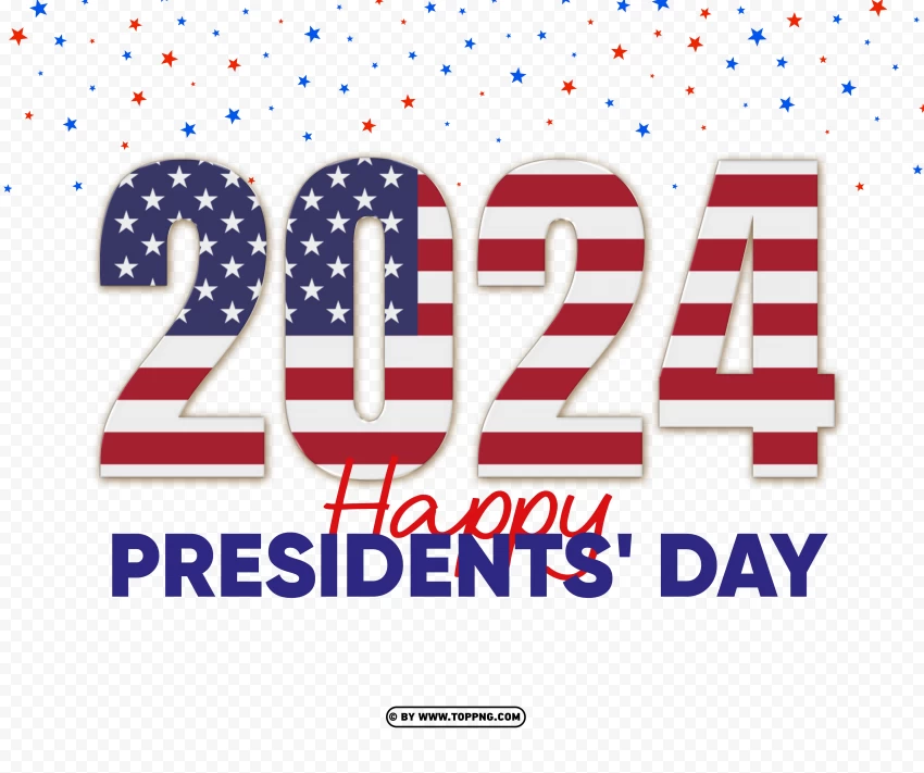 Free download HD PNG 2024 design of us presidents day hd png TOPpng