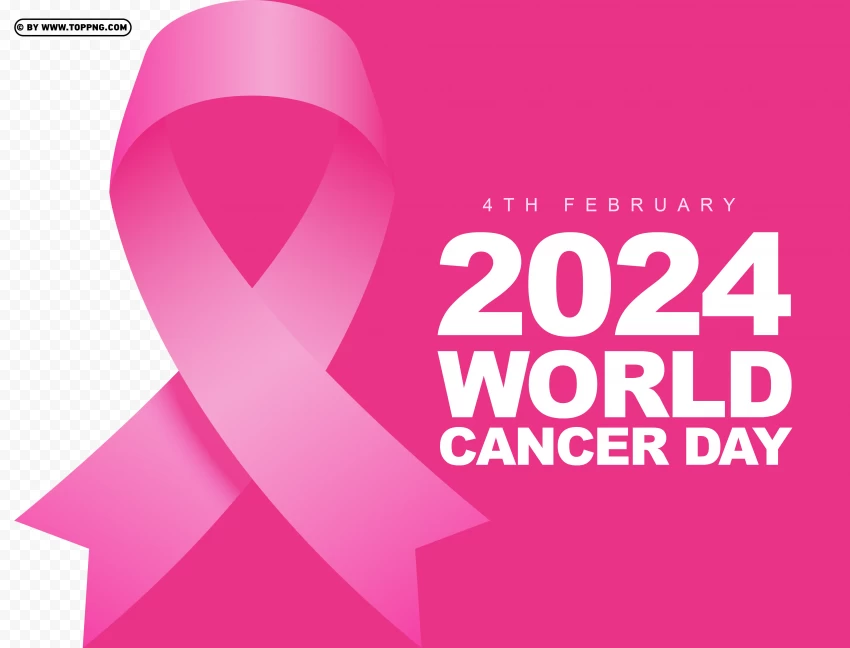 Free Download HD PNG 2024 World Cancer Day Pink Card Design Png   2024 World Cancer Day Pink Card Design Png 11674348721djmudm5g5e.webp