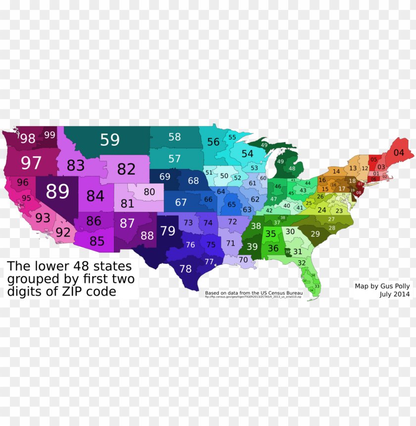 3 Digit Zip Code Map United States This Map Shows The 2 Digit Zip Ma Png Image With Transparent Background Toppng - code geass map roblox