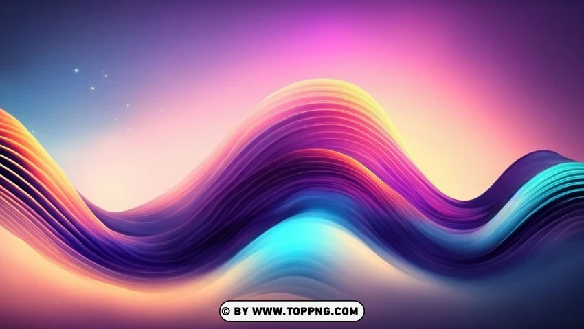 Free download | HD PNG 4k wallpaper colorful abstract wave lines in ...