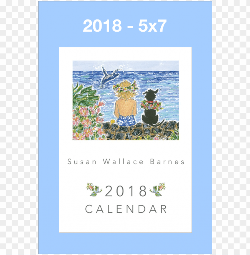 Free download | HD PNG 5 x 7 susan wallace barnes 2018 calendar ...