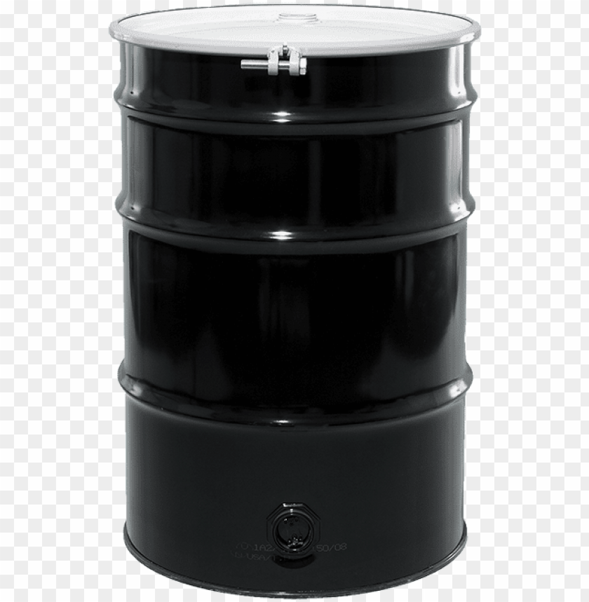 Free download HD PNG 55 gallon open head unlined steel drum 2 body bottom box PNG transparent