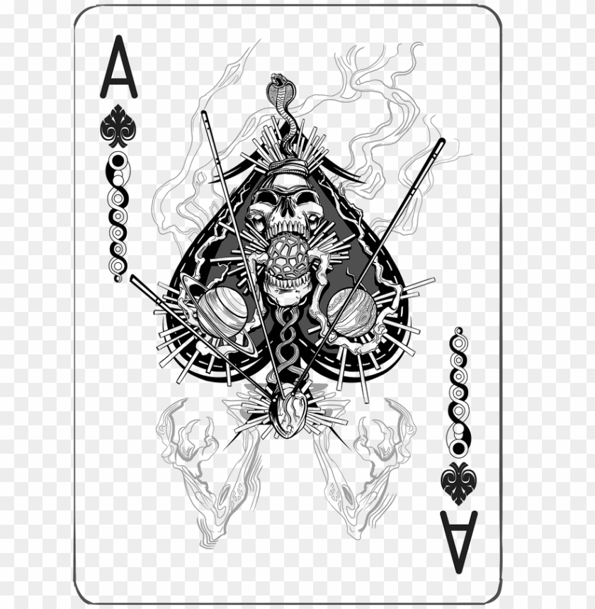 Free Download Hd Png Ace Card Png Image Espadas Carta De Baralho Desenho Png Transparent With