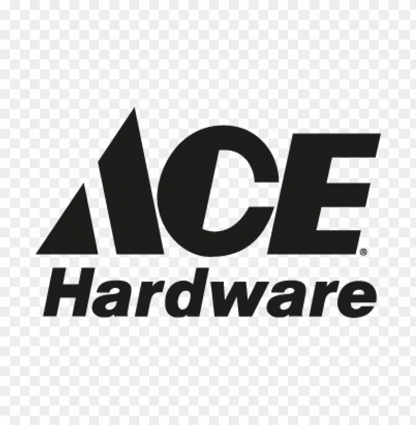 Download ace hardware black vector logo free download png Free PNG