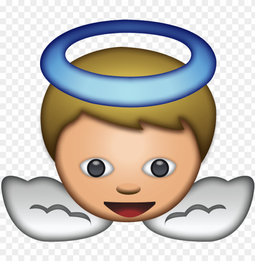 Free download | HD PNG ai file angel emoji PNG transparent with Clear ...