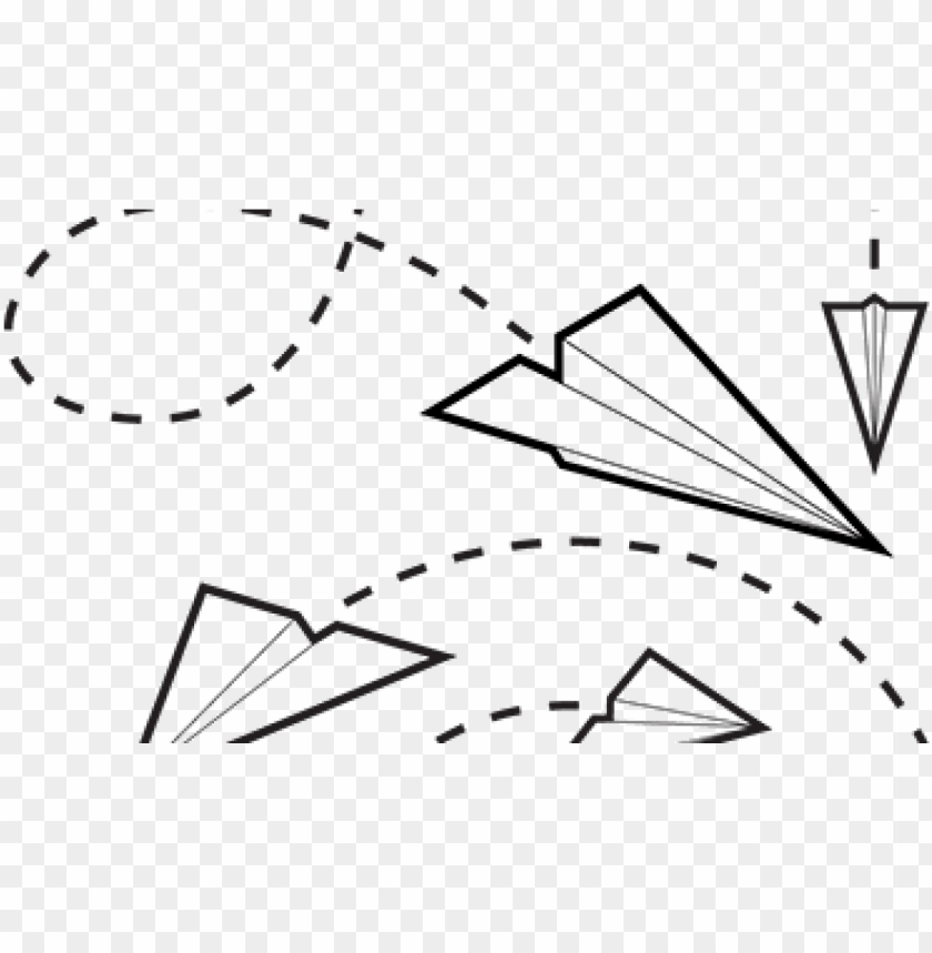 Free download HD PNG air cliché flying paper plane clipart PNG