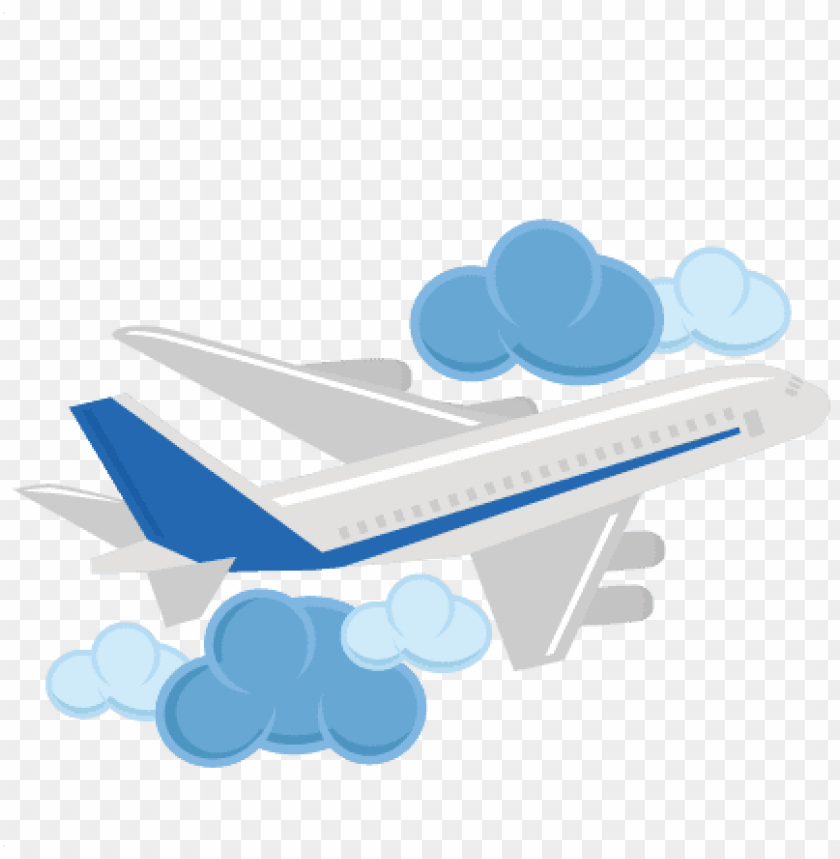 Free download | HD PNG airplane with clouds illustration PNG ...