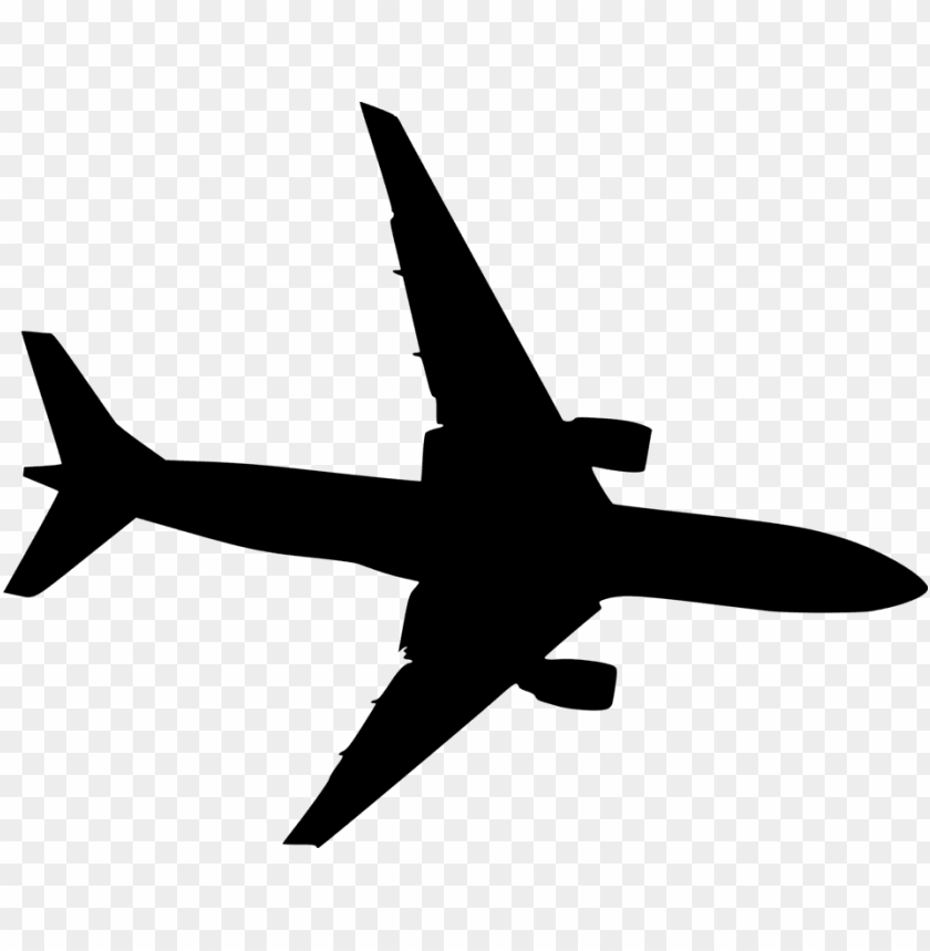 Free download | HD PNG airplane silhouette transparent background PNG ...