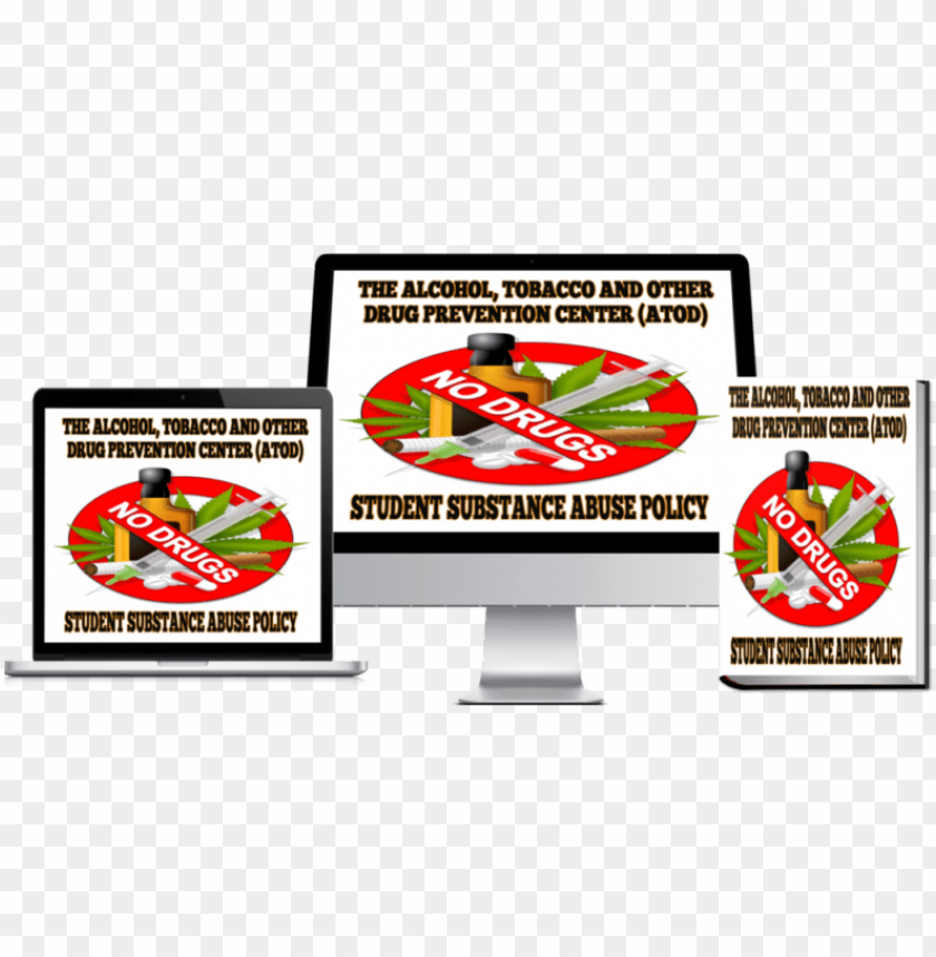 Alcohol Tobacco And Other Drug Prevention Center No Drugs Sticker Oval Png Image With Transparent Background Toppng