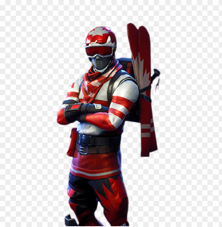 Fortnite Alpine Ace Canada Character No Background Cutout Png And Clipart