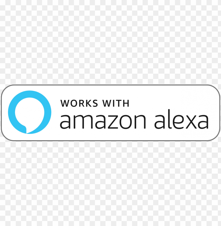 Free Download Hd Png Amazon Alexa Badge Color A Amazon Alexa Works Png Transparent