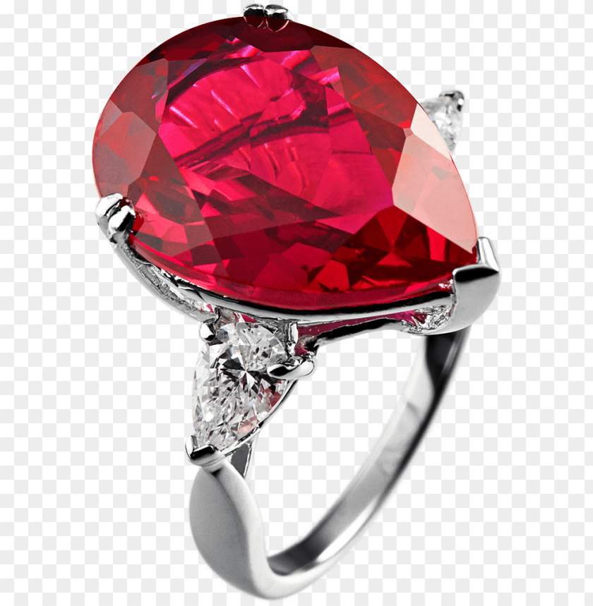 Free download HD PNG angelina red cocktail ring red ri PNG