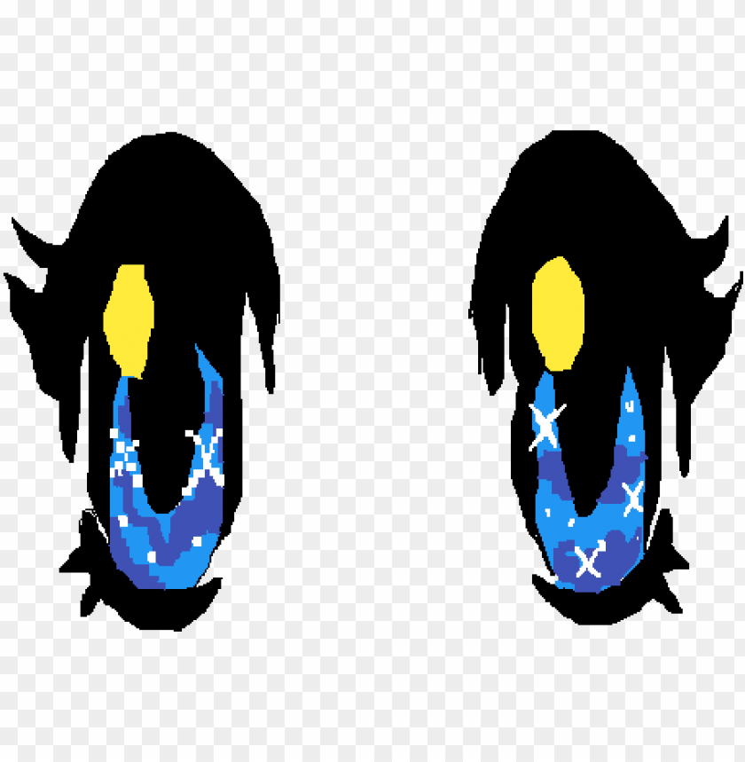 Anime Eye Pixel Art Png Image With Transparent Background - roblox eye pixel art png clipart black hair boy cartoon