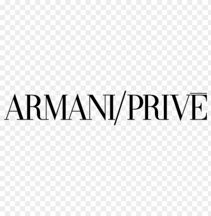 Free download | HD PNG armani prive vector logo | TOPpng