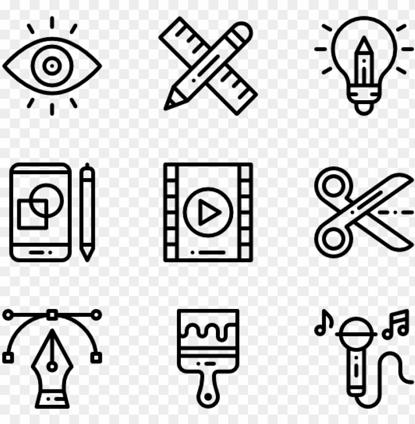 Free download | HD PNG art design 50 icons travel icon transparent ...