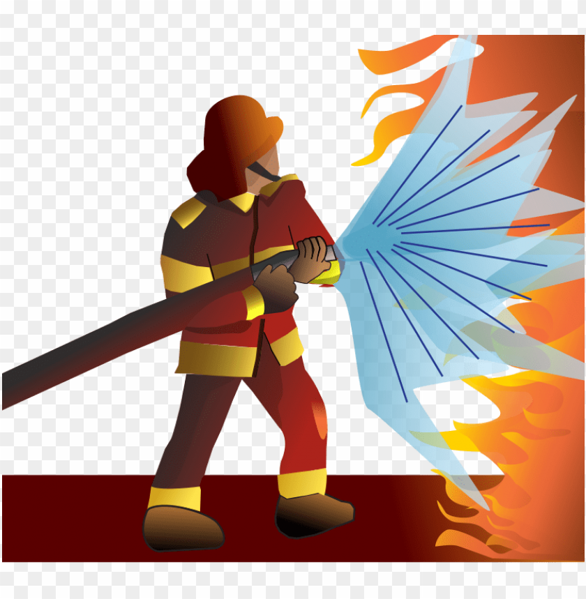 Free download | HD PNG art fireman fire rescue firefighter clipart PNG ...