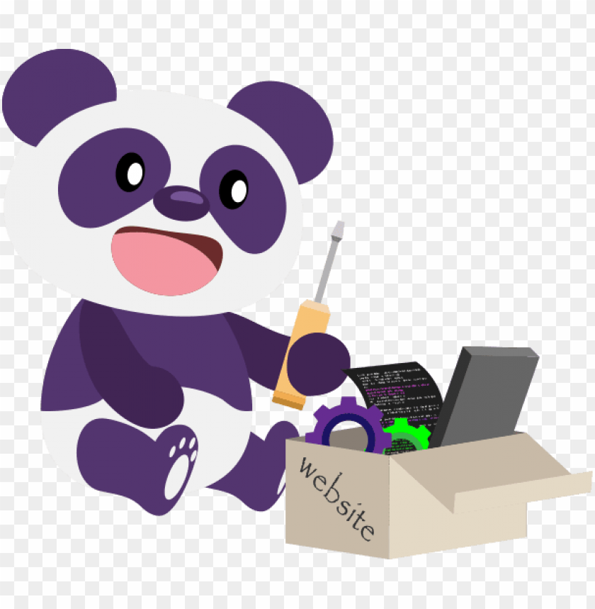 Sketsa Gambar Panda 3d - Contoh Sketsa Gambar