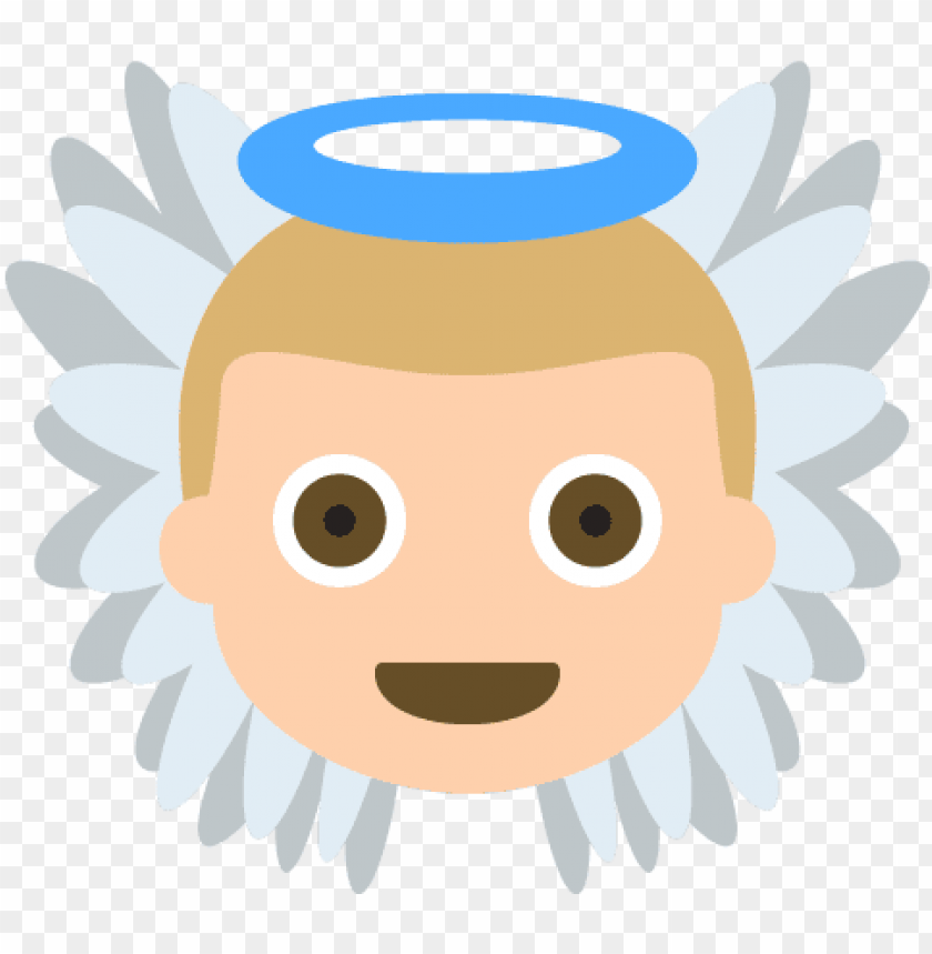 Free download | HD PNG baby angel tone 2 emoji emot vector icon cara de ...