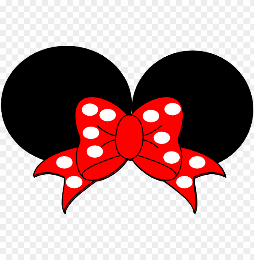 Baby Minnie Mouse Png Minnie Mouse Ears Clipart Png Image With