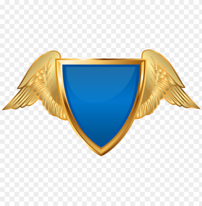 Download Badge With Wings Blue Png Clipart Png Photo Toppng - badges badges badges mushroom mushroom roblox blog