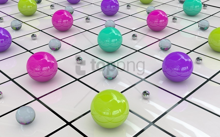 Free download | HD PNG balls colored glass surface wallpaper background