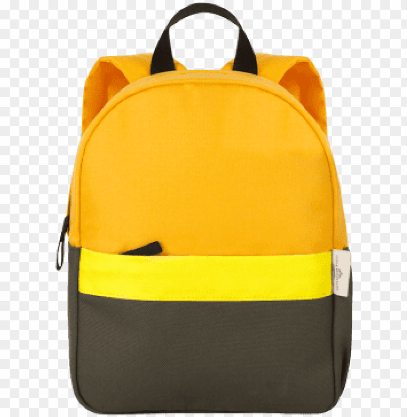 yellow school bag