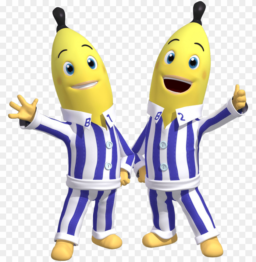 Bananas In Pajamas Svg