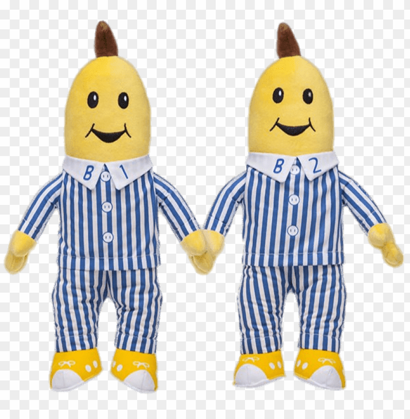 Free download | HD PNG bananas in pyjamas b1 and b2 dolls clipart png ...