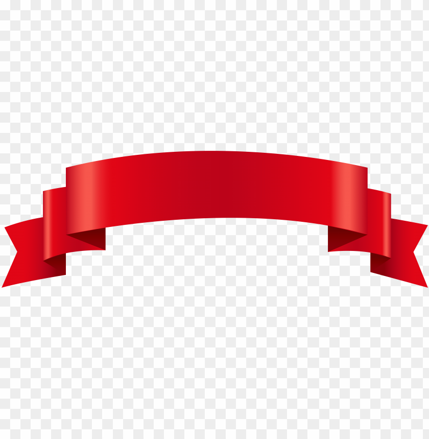 Banner Clipart Red Red Banner Clipart Png Image With Transparent