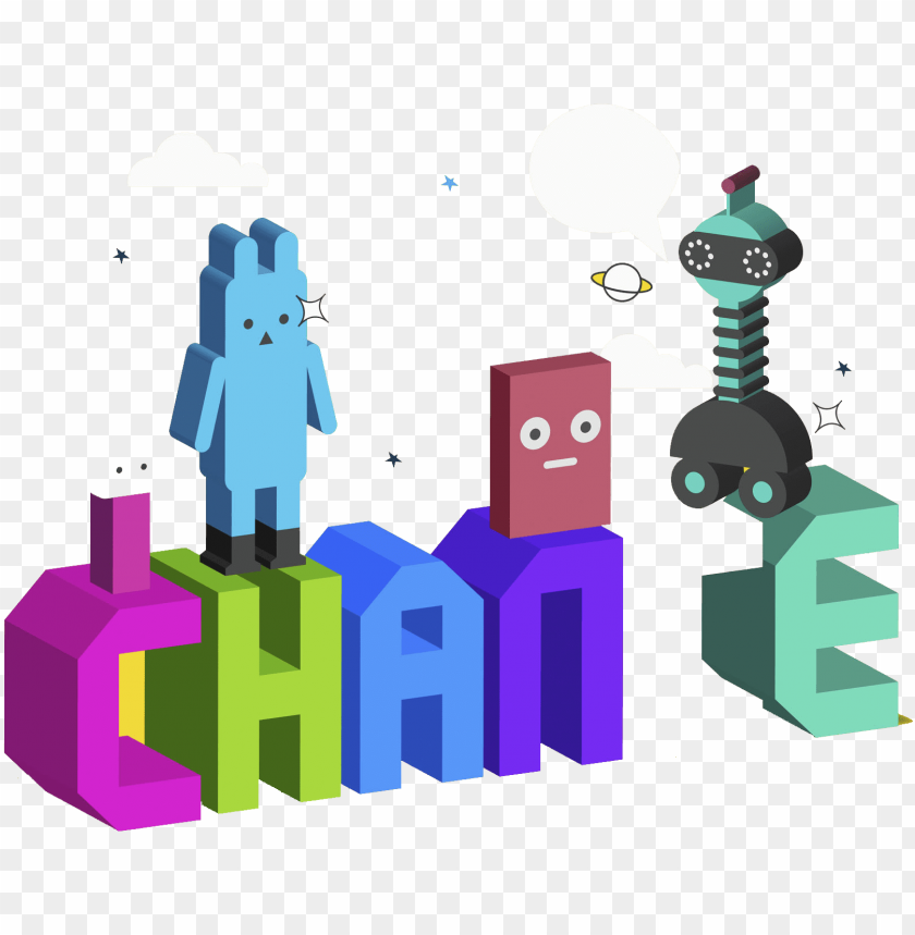 Banner Download Cartoon Robot To Facebook Twitter Google