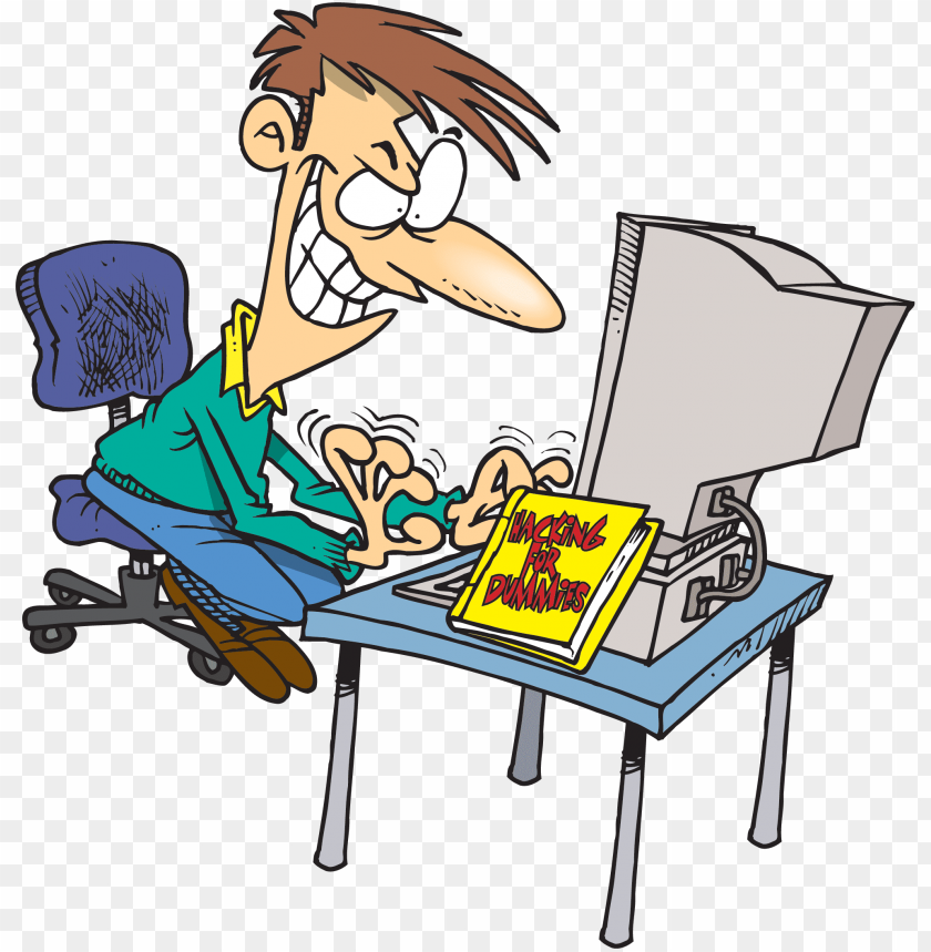 Banner Stock Hacker Transparent Cartoon Someone Hacking A