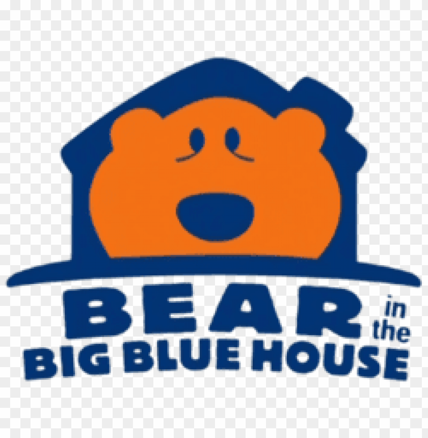 Free download | HD PNG bear in the big blue house logo clipart png ...