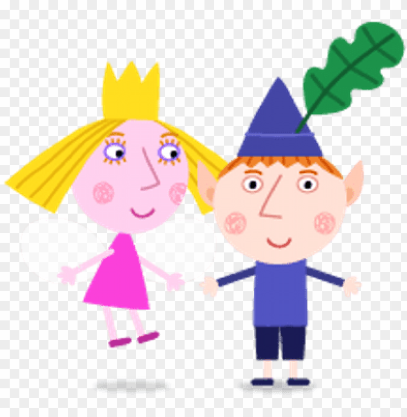 free-download-hd-png-ben-and-holly-together-ben-and-hollys-little-kingdom-be-png-transparent