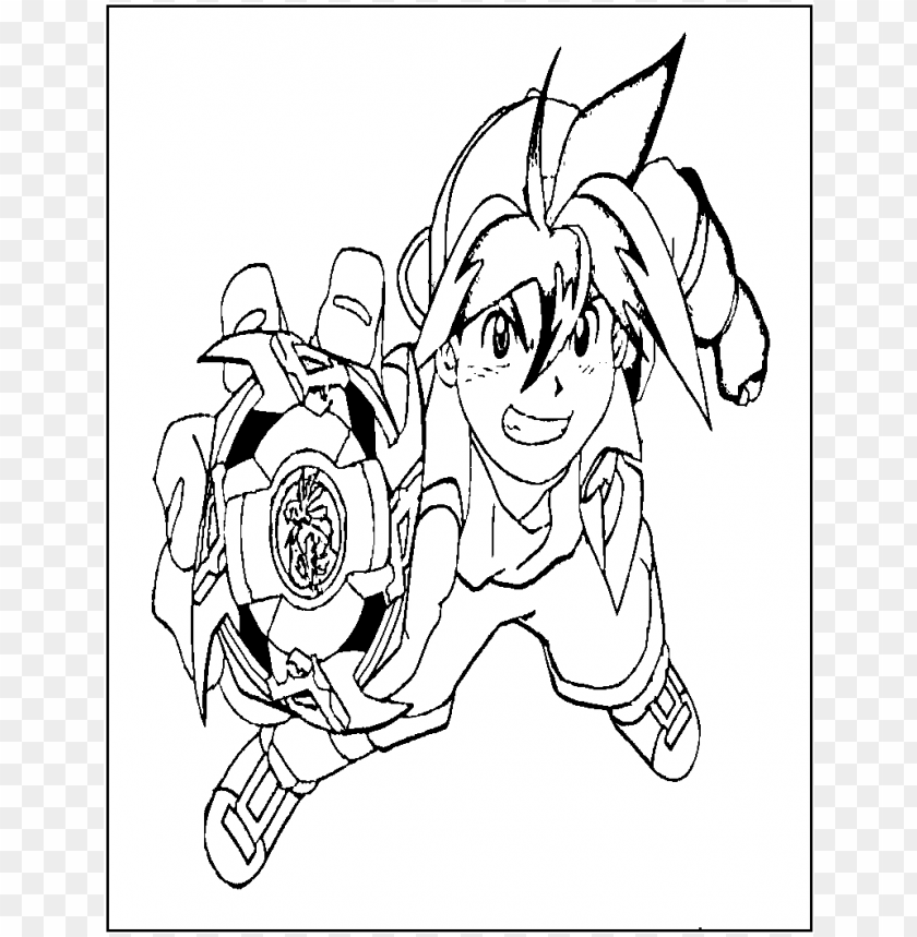 Beyblade Coloring Pages Color Png Image With Transparent Background Toppng