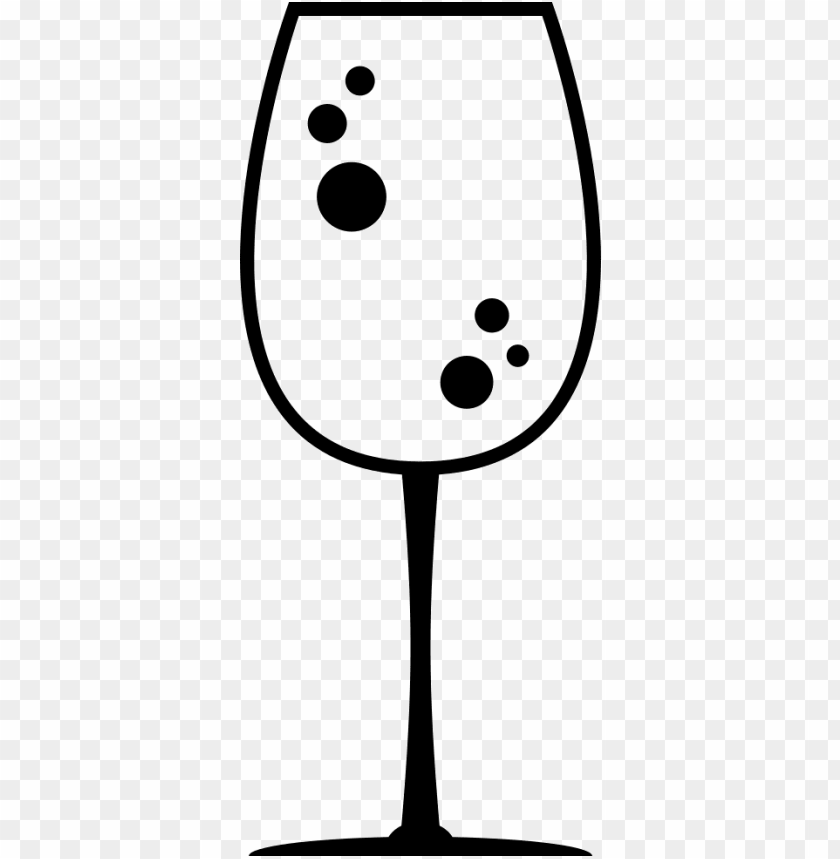 Big Drink Glass With Bubbles Svg Icon Free Icon Png Free Png Images Toppng