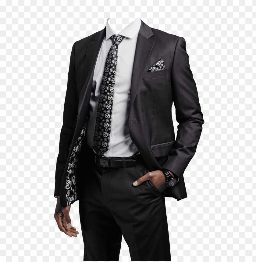 Black Suit Png Free Png Images Toppng - l black suit red tie roblox