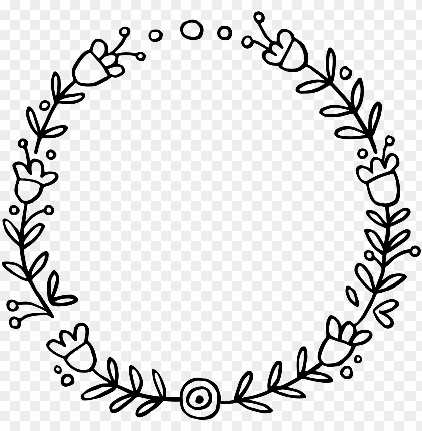 Black Wreath 1 Black Wreath 2 Weddi Png Image With Transparent Background Toppng