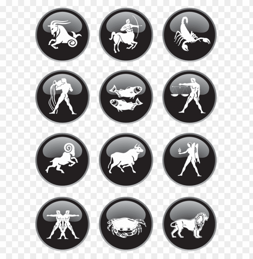 Free download HD PNG black zodiac signspicture clipart png photo