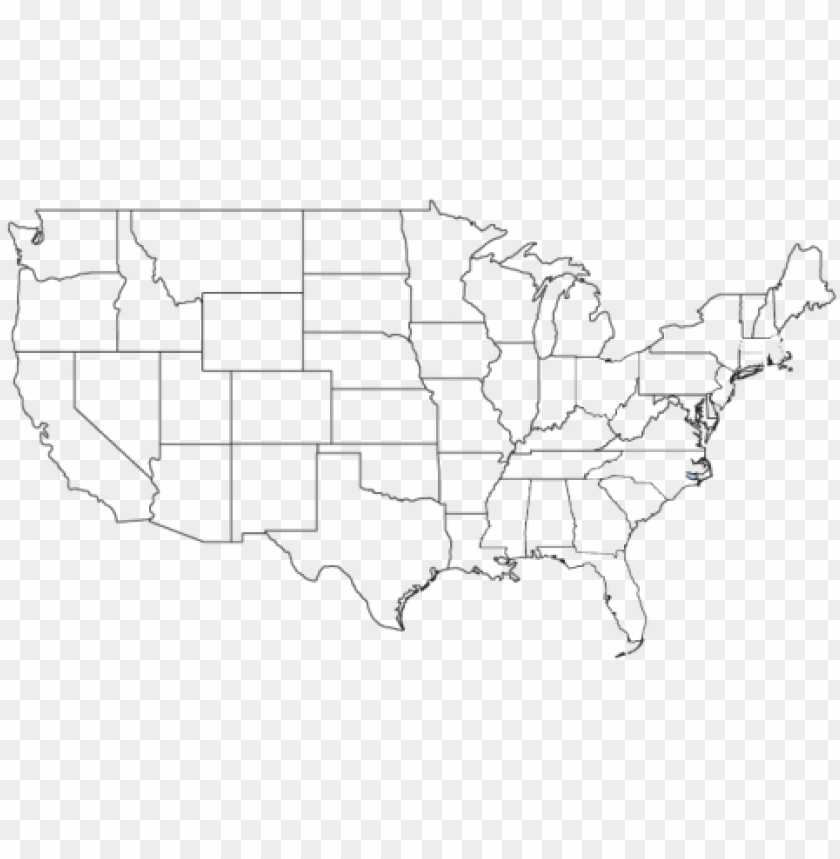 Free download | HD PNG blank map usa 50 states PNG transparent with ...