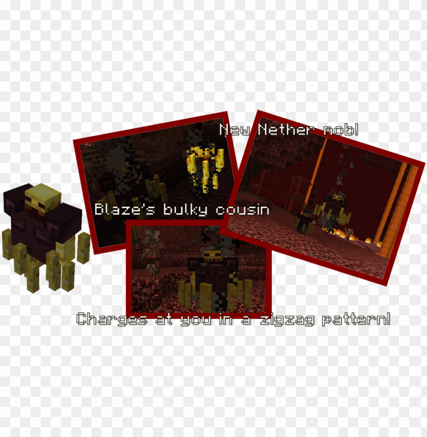 Blaze Powder Blaze Rod Minecraft Primitive Mobs Trollager Png Image With Transparent Background Toppng