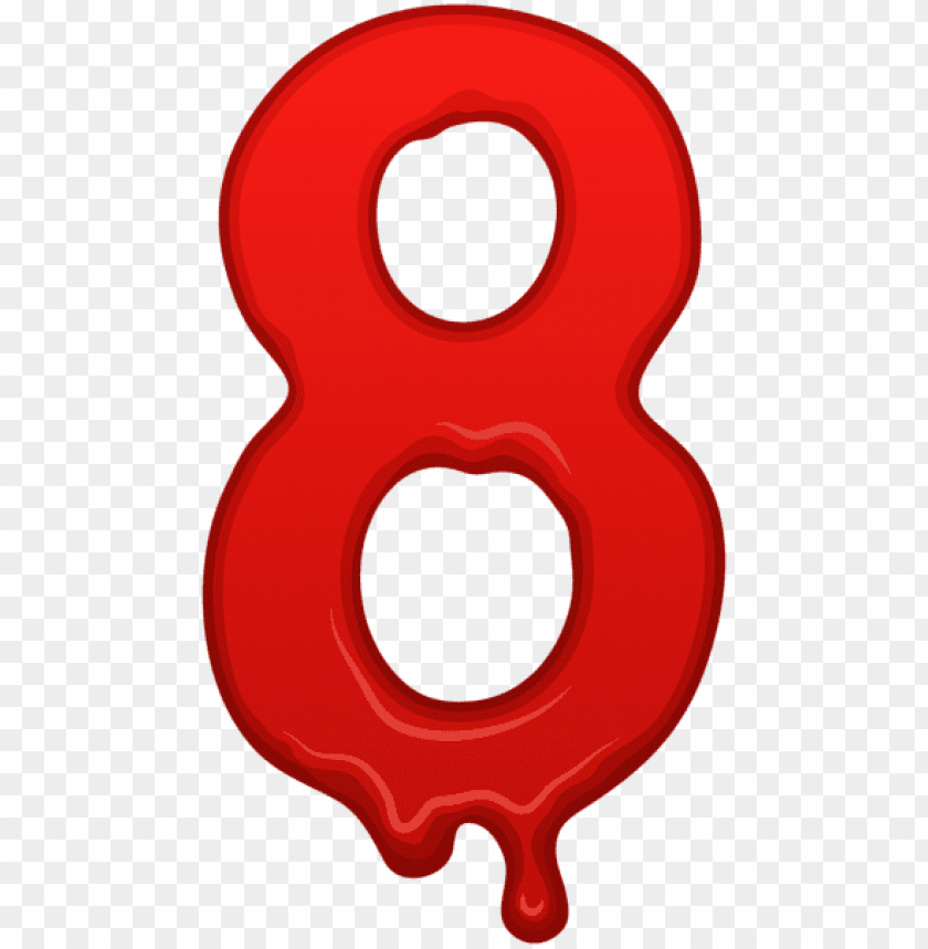 Free download | HD PNG bloody number eight clipart png photo - 51518 ...