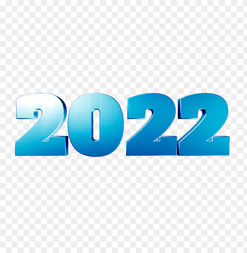 Free download | HD PNG blue 3d 2022 text PNG transparent with Clear ...